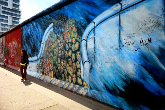 Mur deBerlin street art